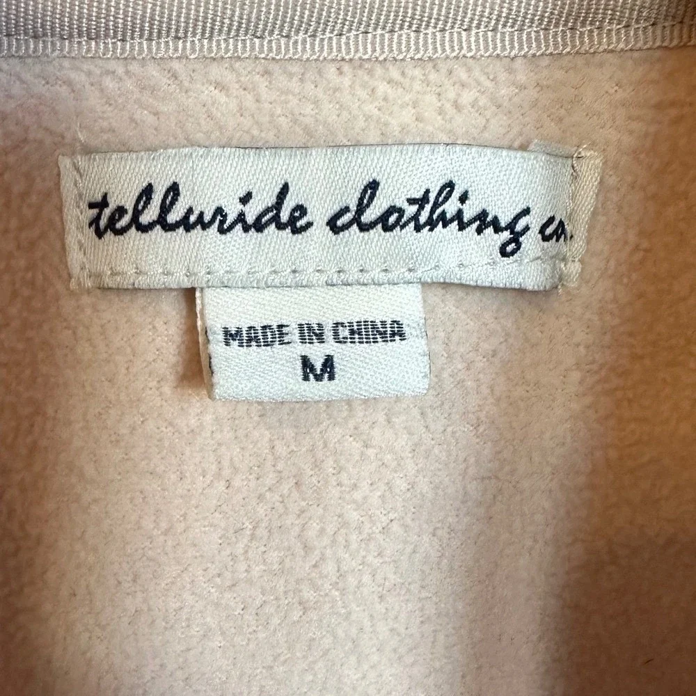 Telluride Clothing Co. measurements length